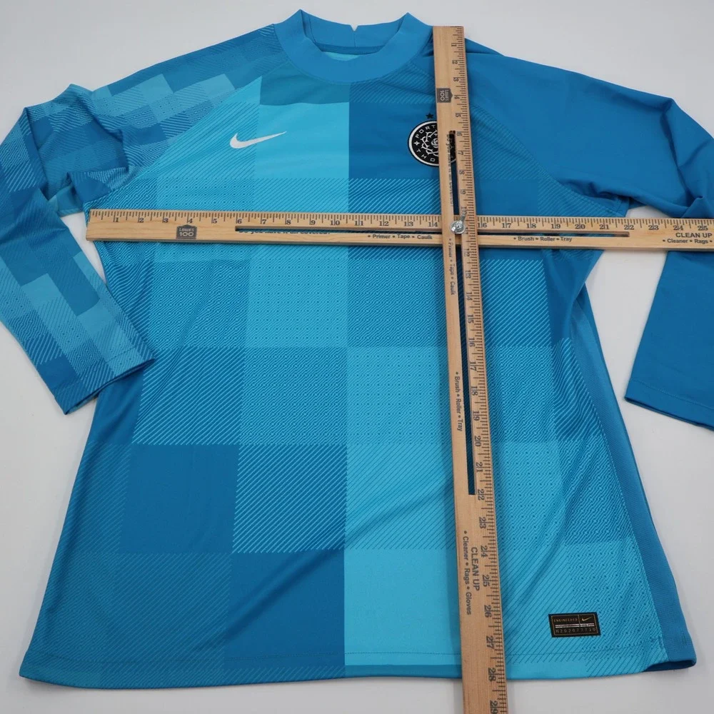 Nike Portland Thorns FC Goalkeeper Jersey Womens XL Blue CV8403-446 Long Sleeve